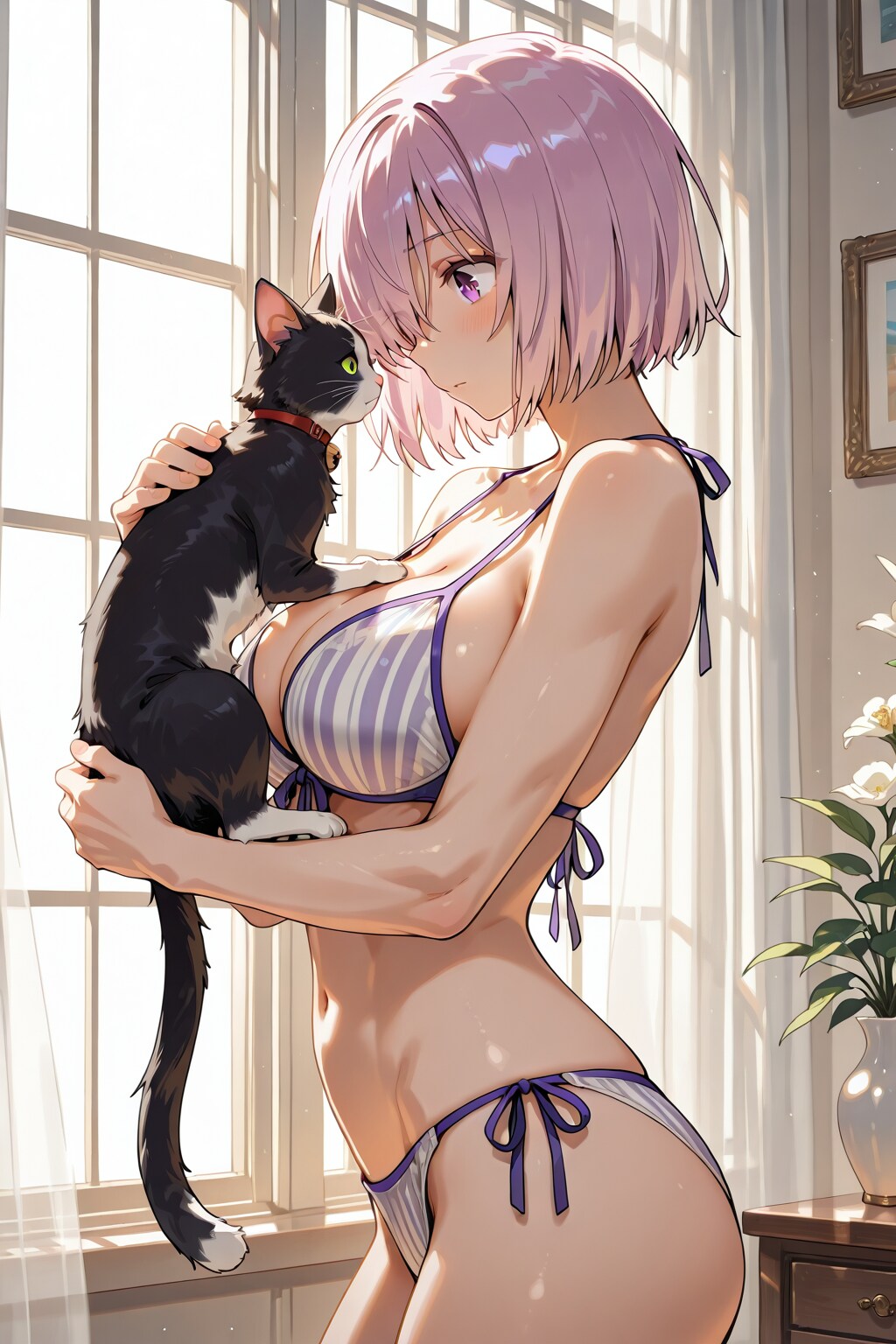 お着換え中の覗き魔さん