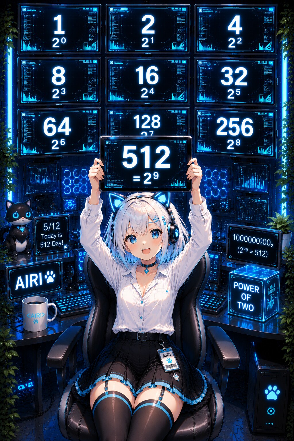 5月12日なので512の日です。 | の人気AIイラスト・グラビア