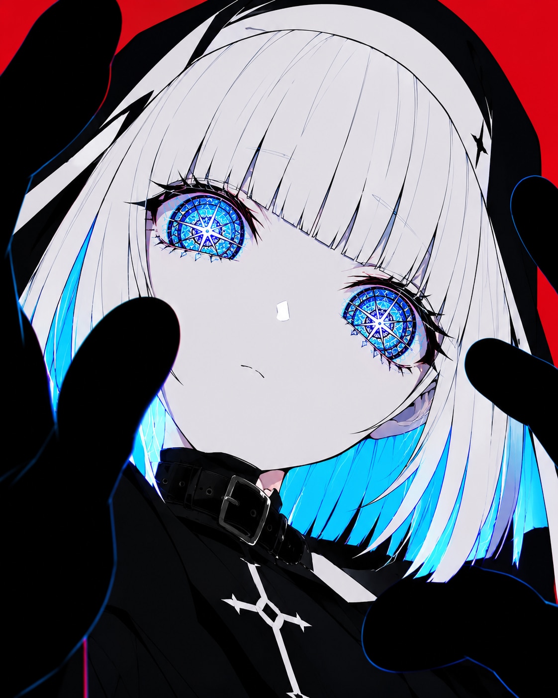 青い瞳の | の人気AIイラスト・グラビア