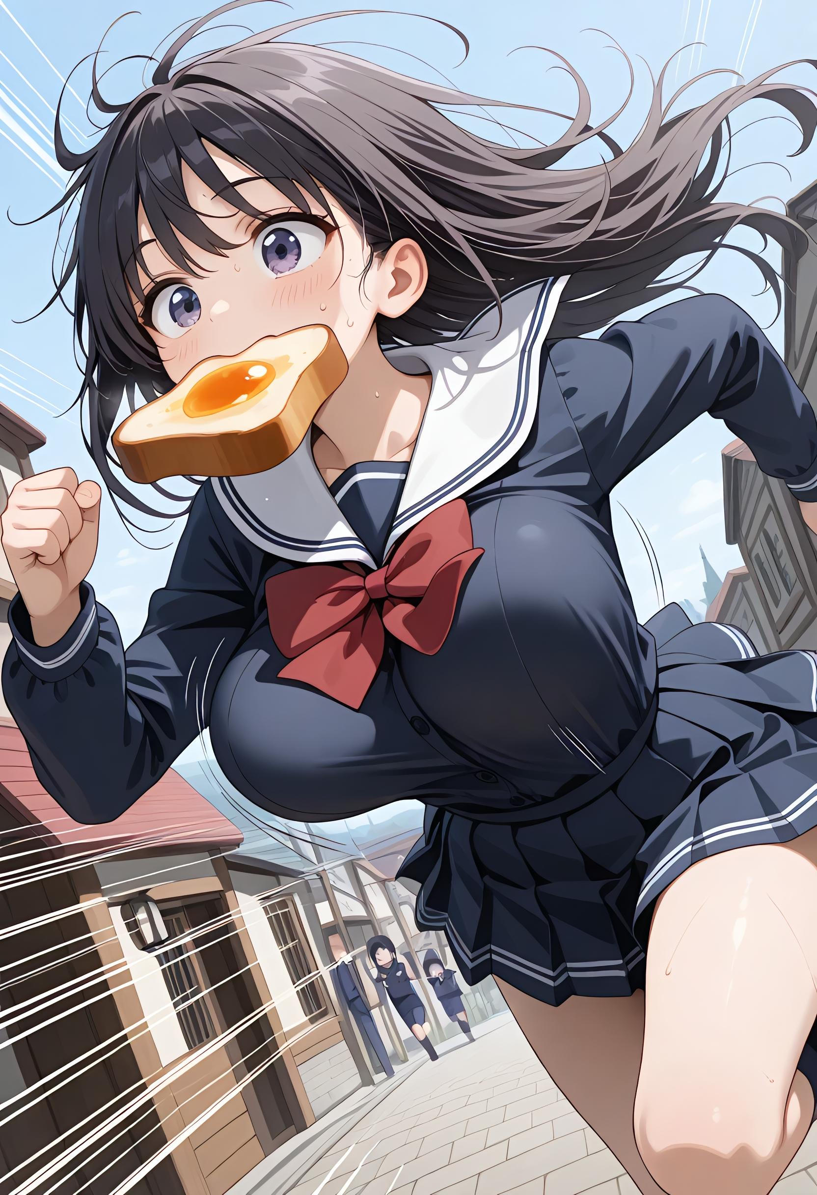 ちこくだ〜💦