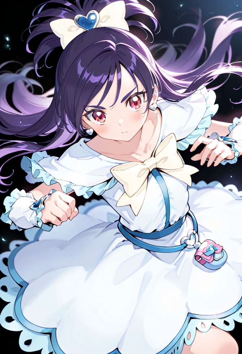 化学部在籍？のキュアホワイト | の人気AIイラスト・グラビア