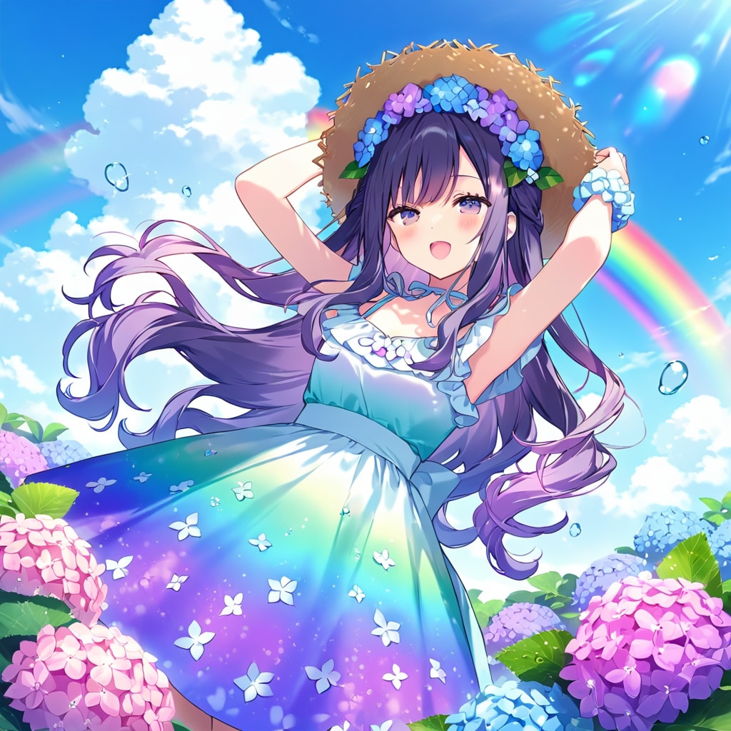 雨上がり