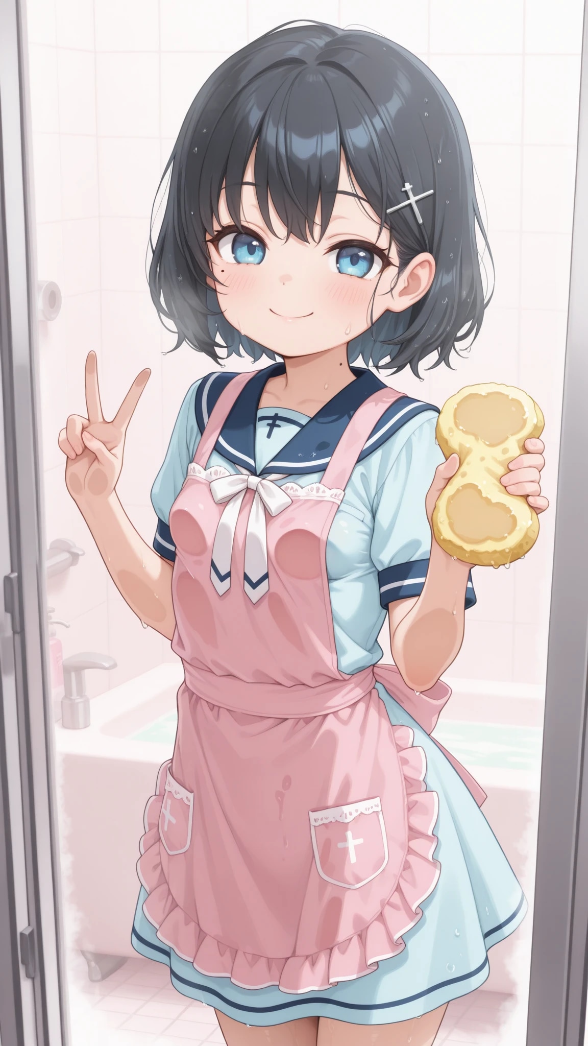 お風呂掃除 | の人気AIイラスト・グラビア