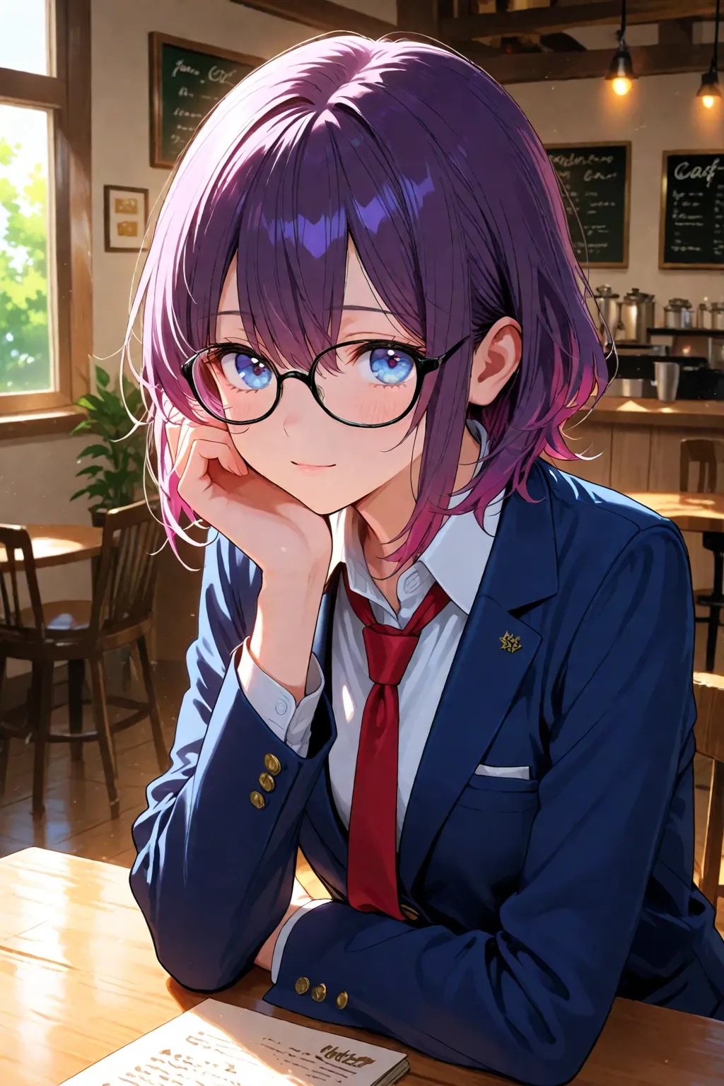 物思いにふける！