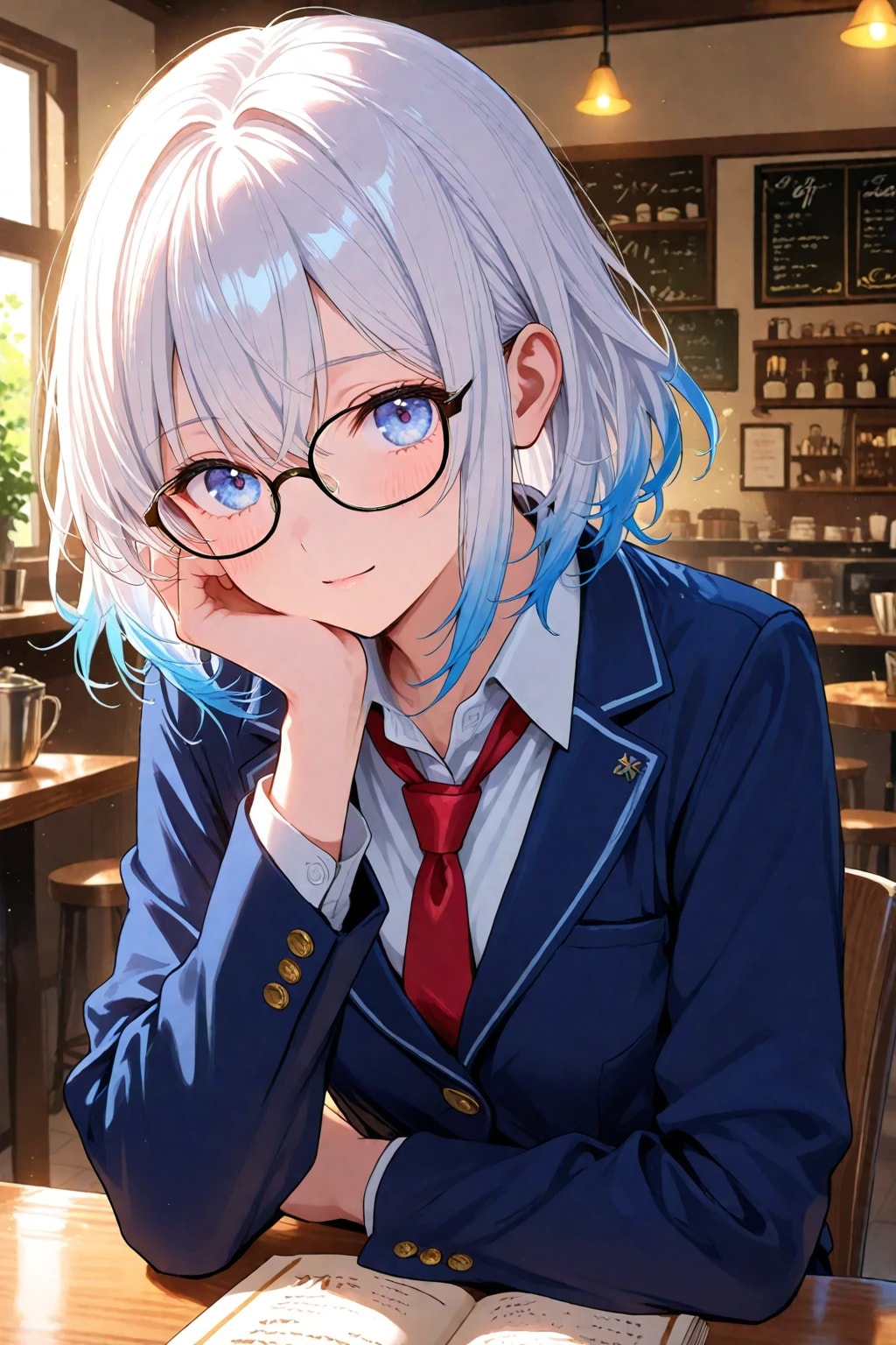 物思いにふける！