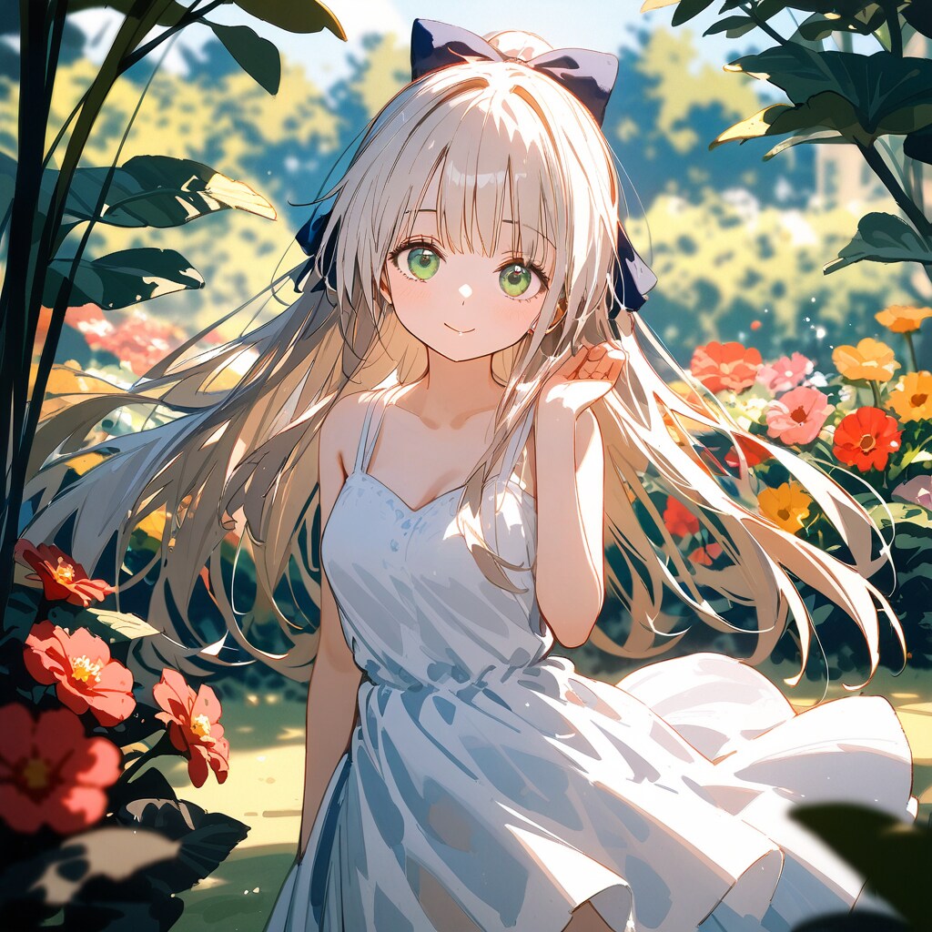 フラワーガーデン | の人気AIイラスト・グラビア