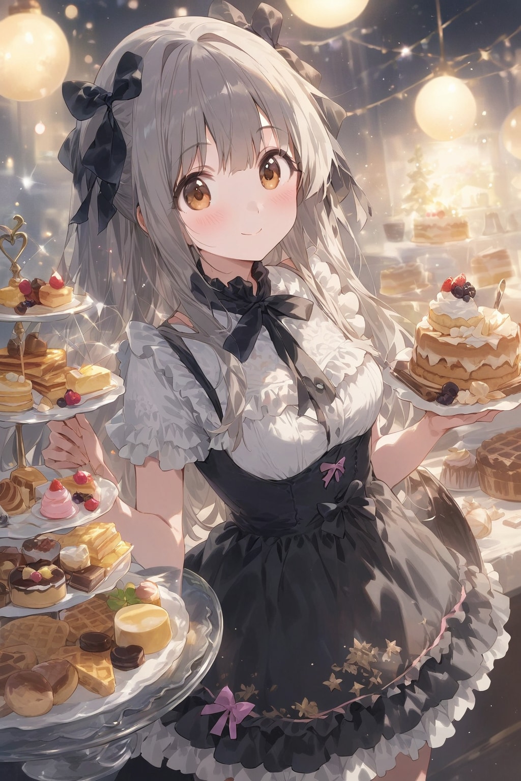 お茶会 | の人気AIイラスト・グラビア