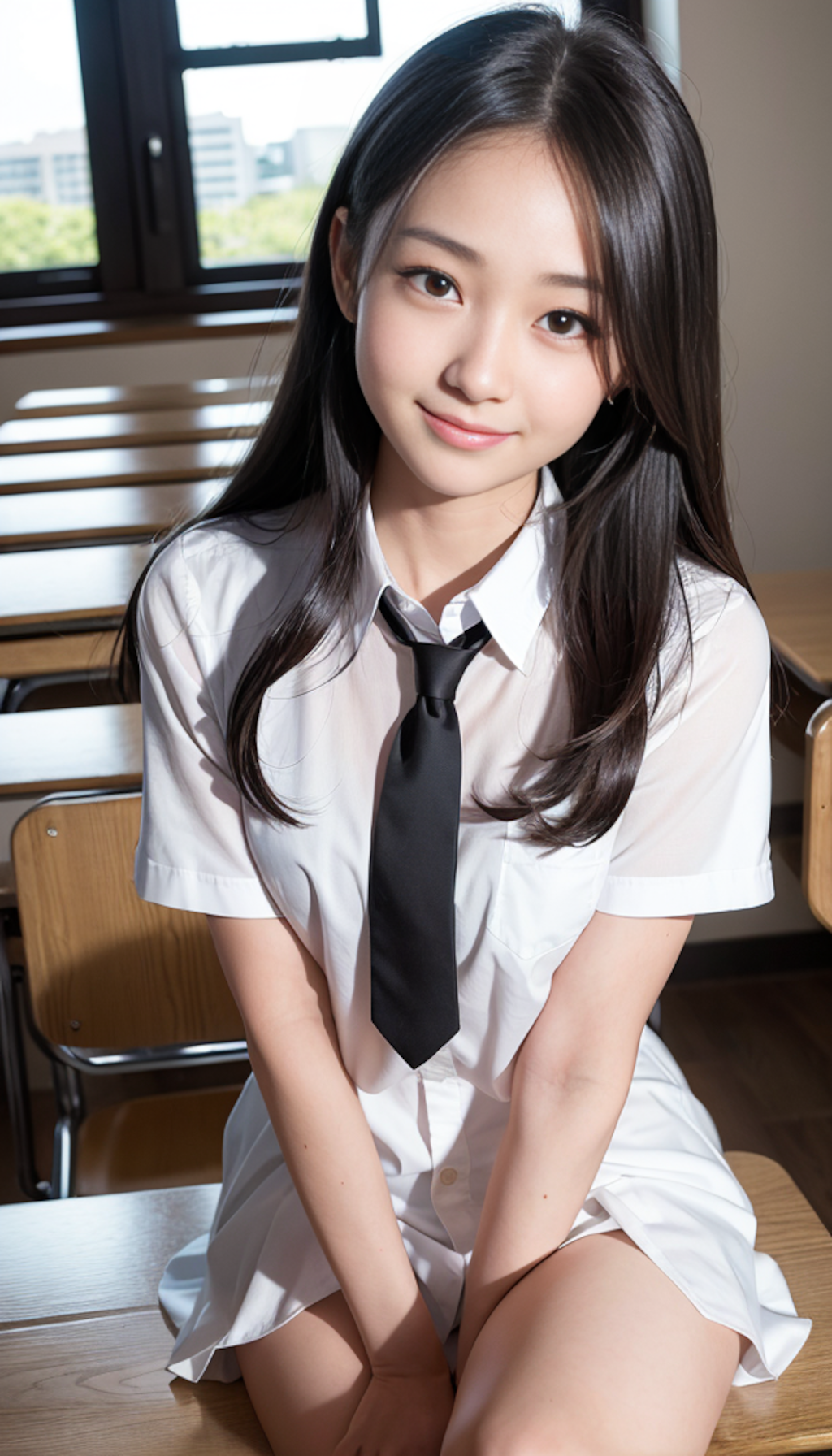 きれかわ制服ふとももお姉さん