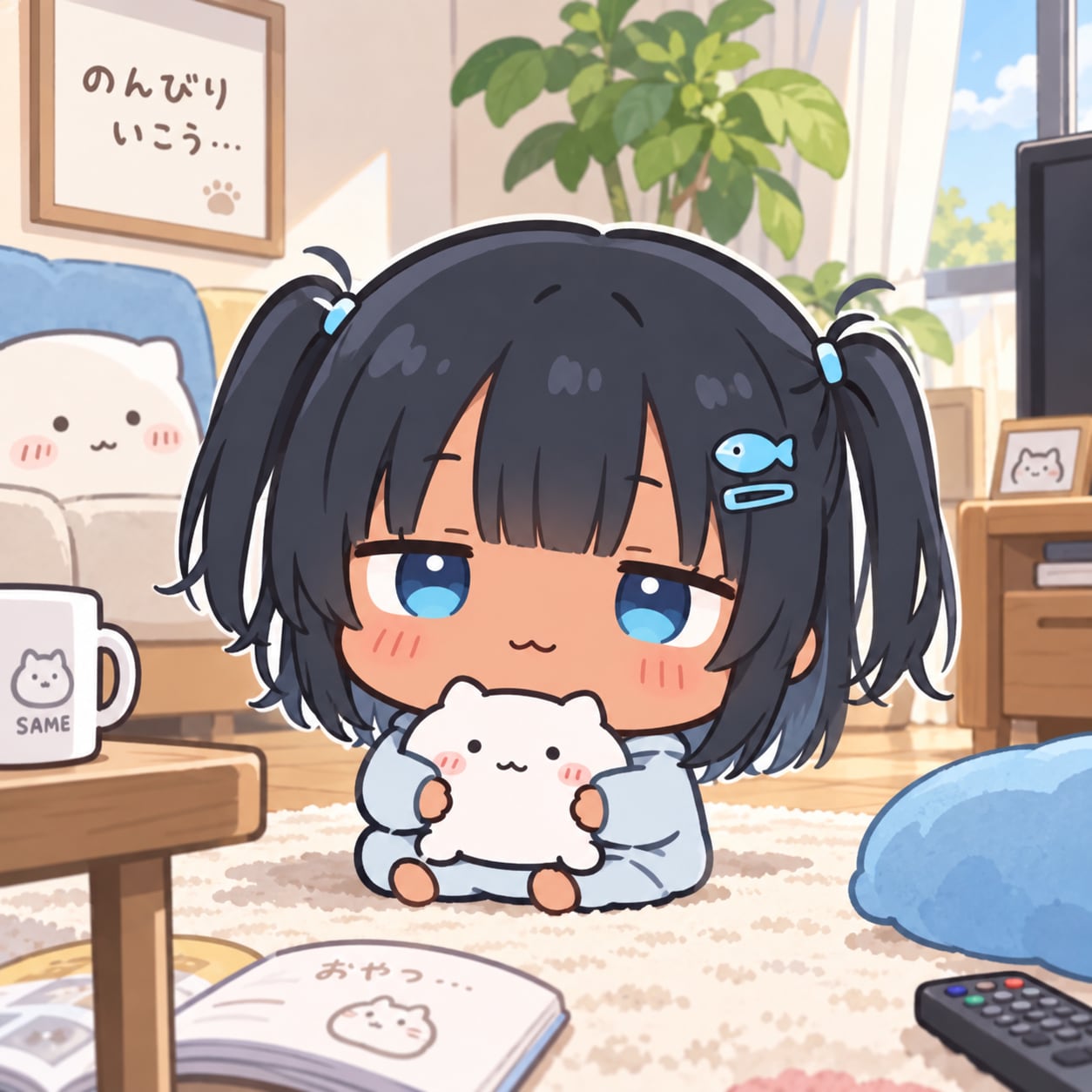 ちいかわ(?)風こなつちゃん | の人気AIイラスト・グラビア