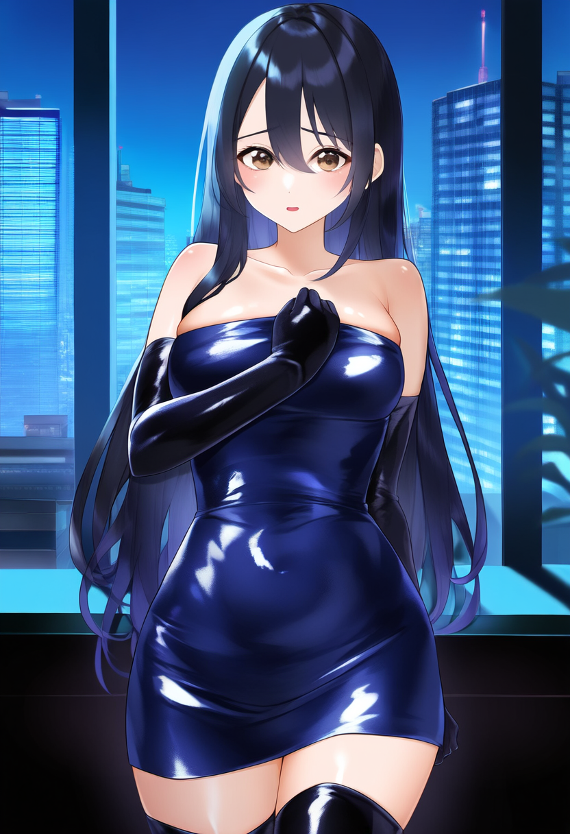 ユリママ　ボディコン風ドレスコレクション