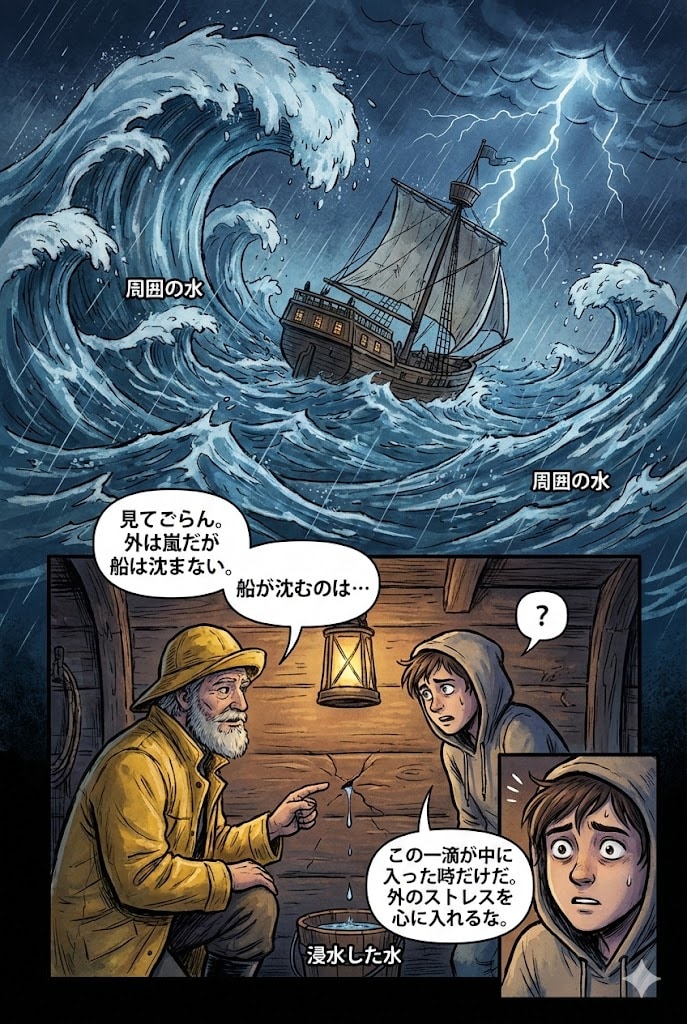 船は周囲の水によって沈むのではなく、浸水した水によって沈む | の人気AIイラスト・グラビア