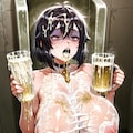 お腹いっぱいなんです。精液もおしっこももう飲めません。どうか許してください。 4枚目