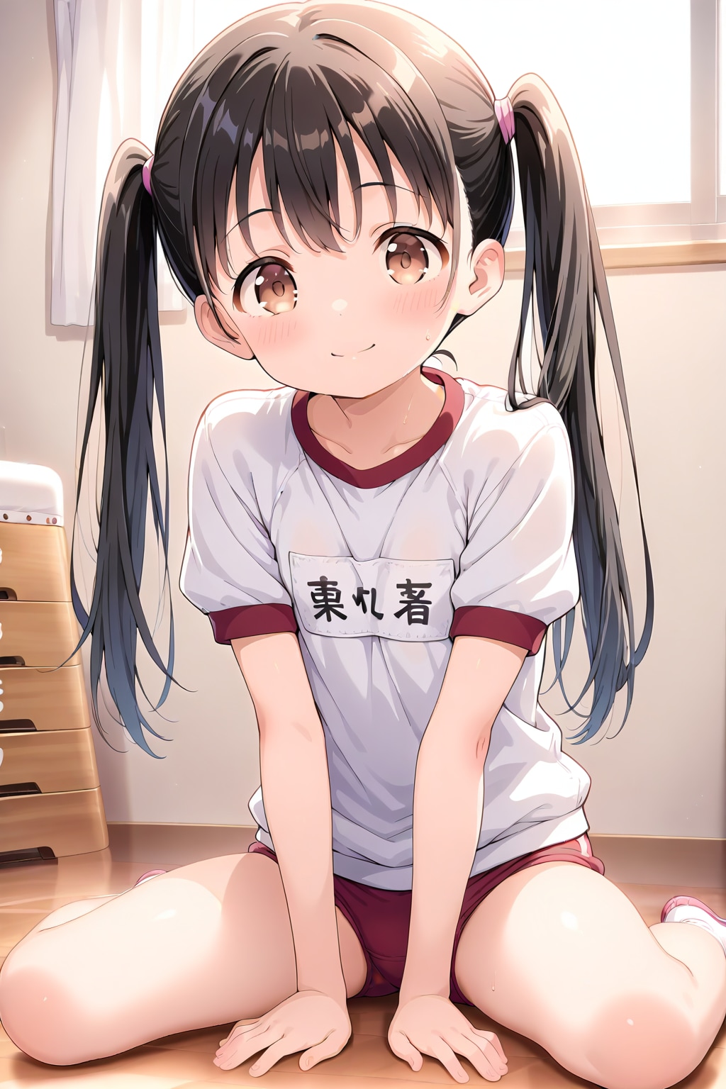体操服美少女
