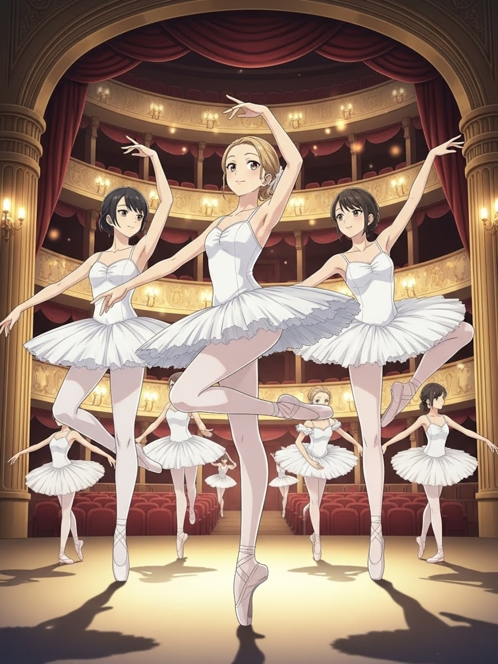 バレエ(アニメ)　ImageFX