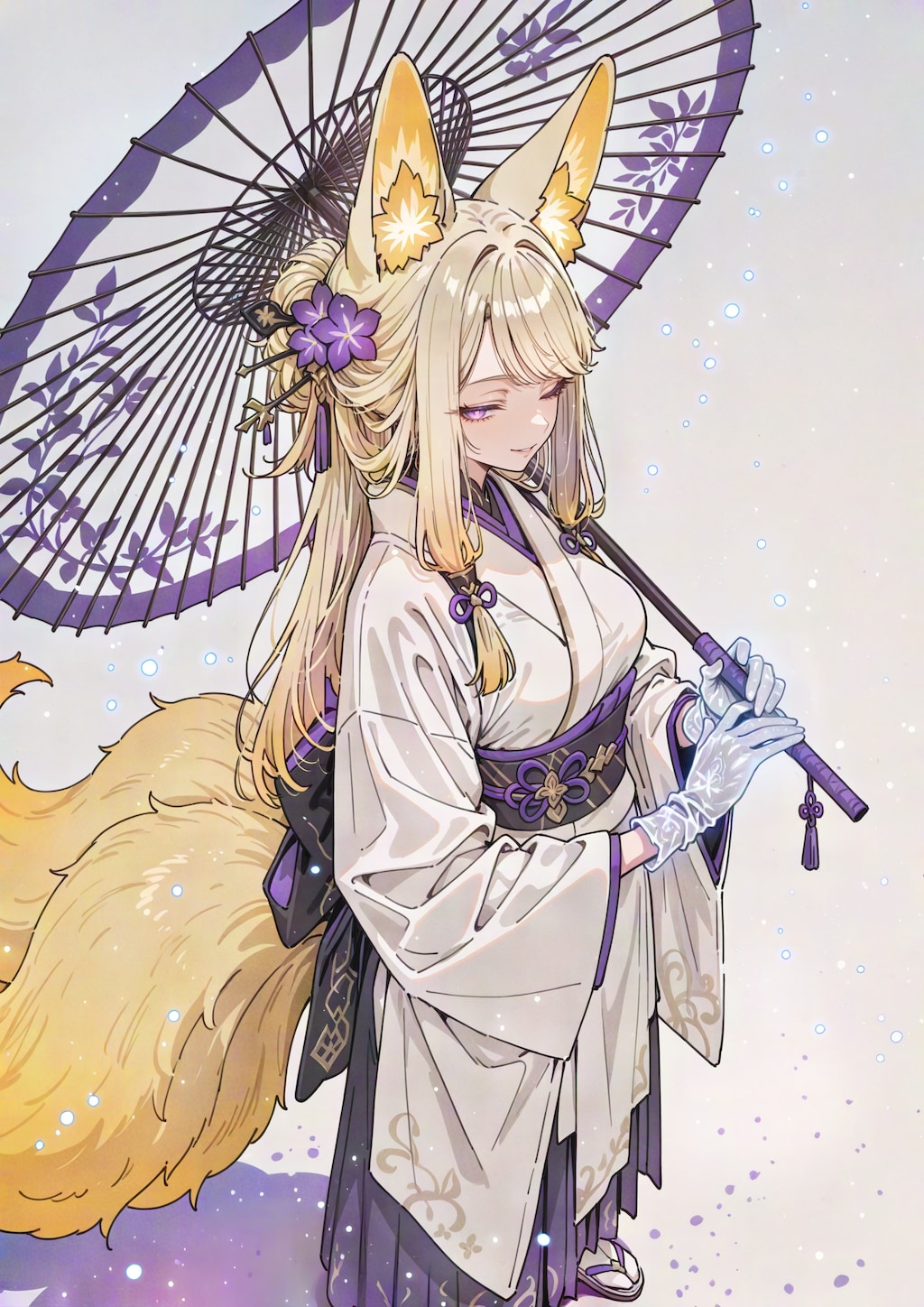 お狐様と時雨傘