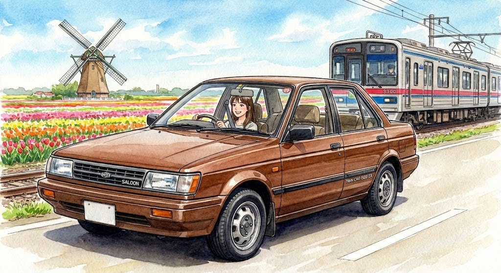 印旛沼チューリップ