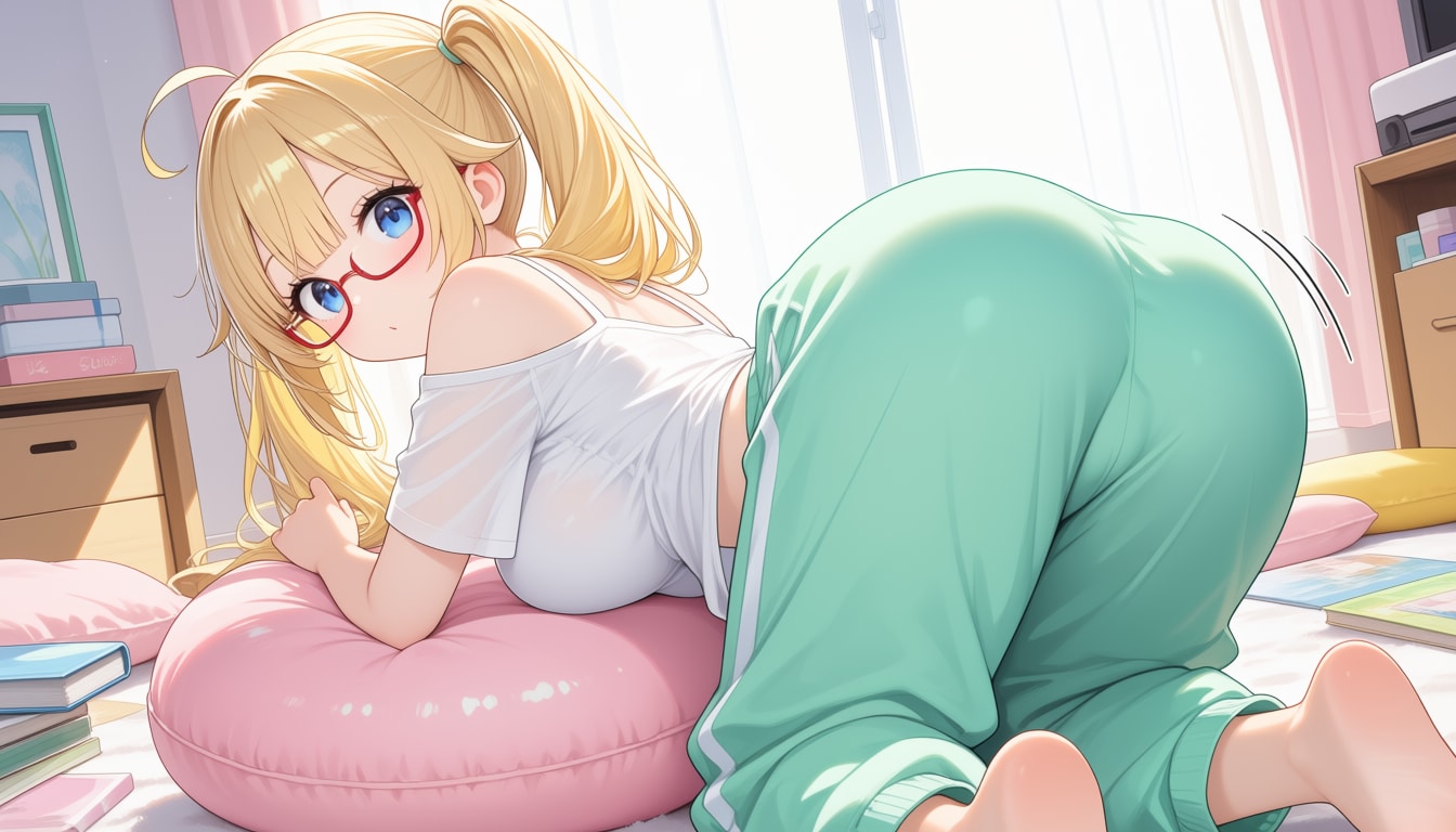 お部屋でゴロゴロ