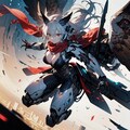 空戦装備を手に入れた赤マフラーさん 10枚目