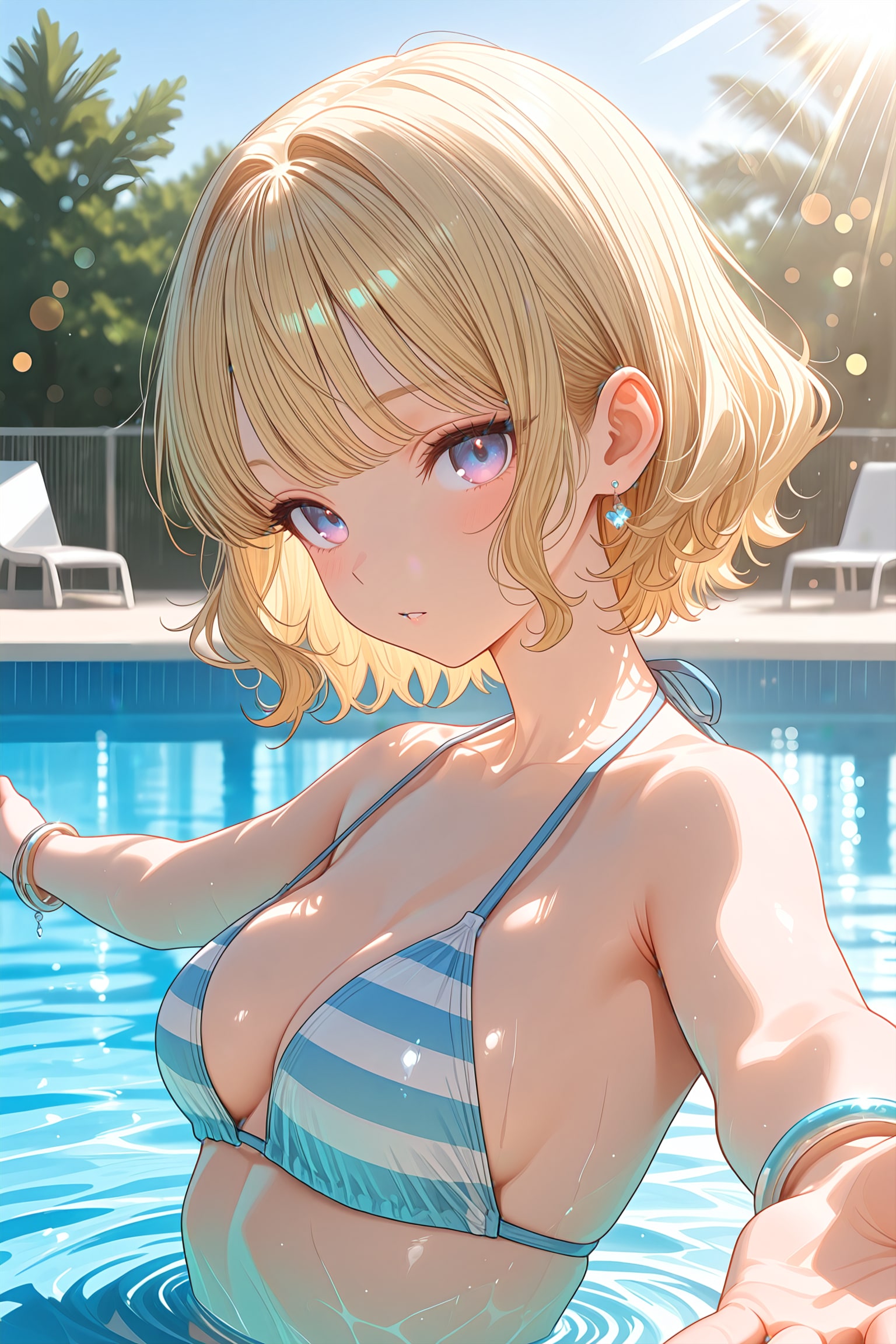 手を掴んでいてね