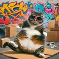 肥えた猫 3枚目