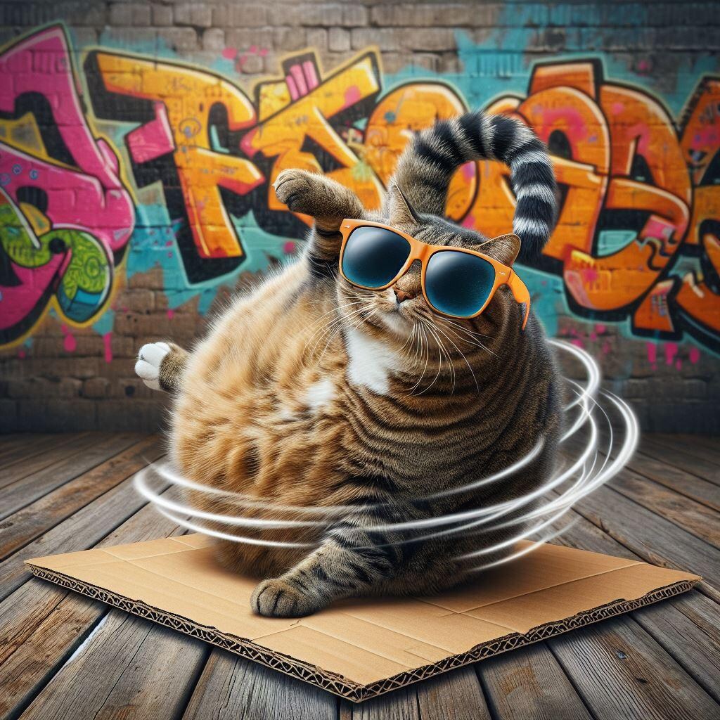 肥えた猫