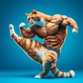 肥えた猫 9枚目