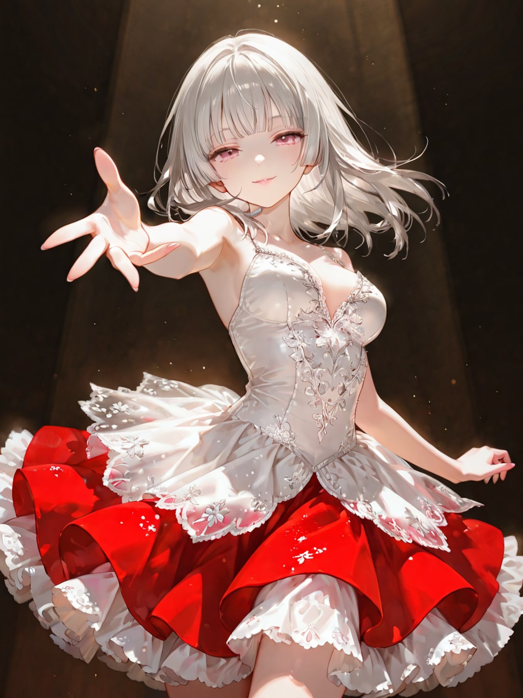 赤と白の世界への誘い