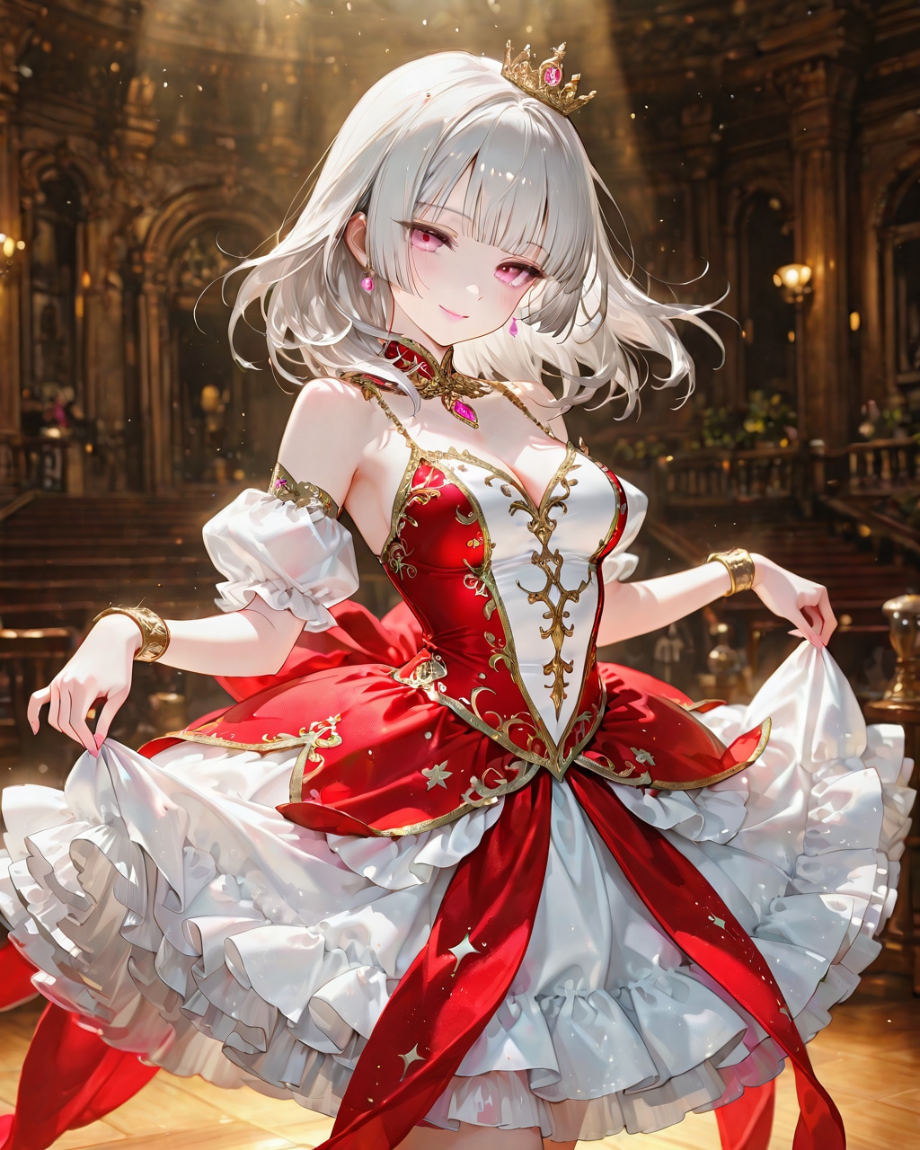 赤と白の世界への誘い