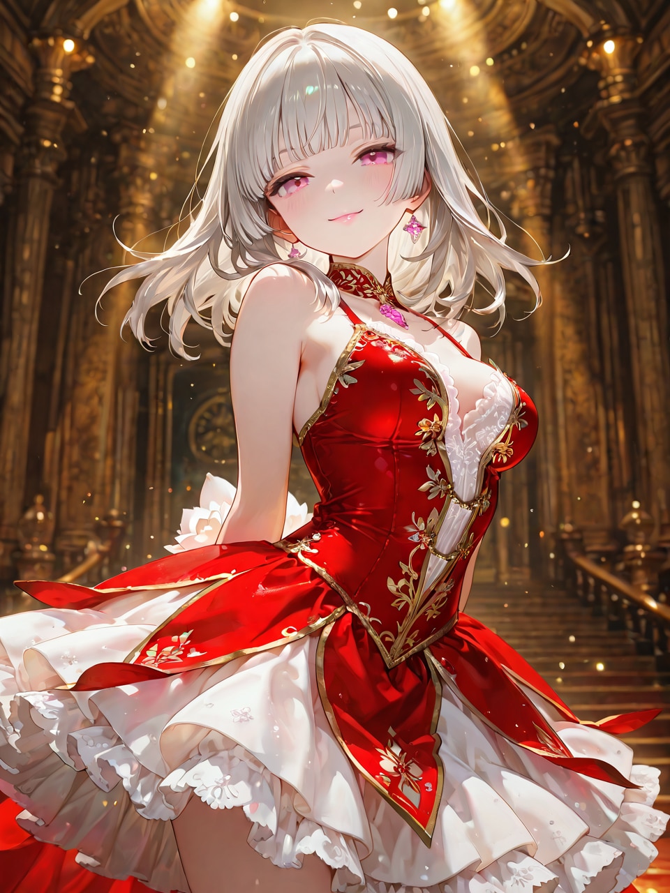 赤と白の世界への誘い | の人気AIイラスト・グラビア