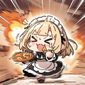 🍕20秒で限界を迎える悪い顔メイドちゃん🍕 10枚目