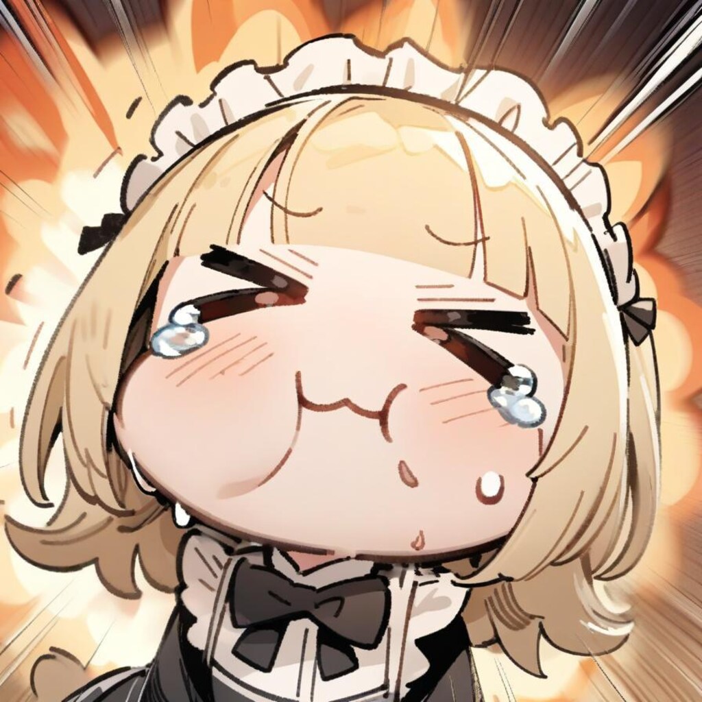 🍕20秒で限界を迎える悪い顔メイドちゃん🍕