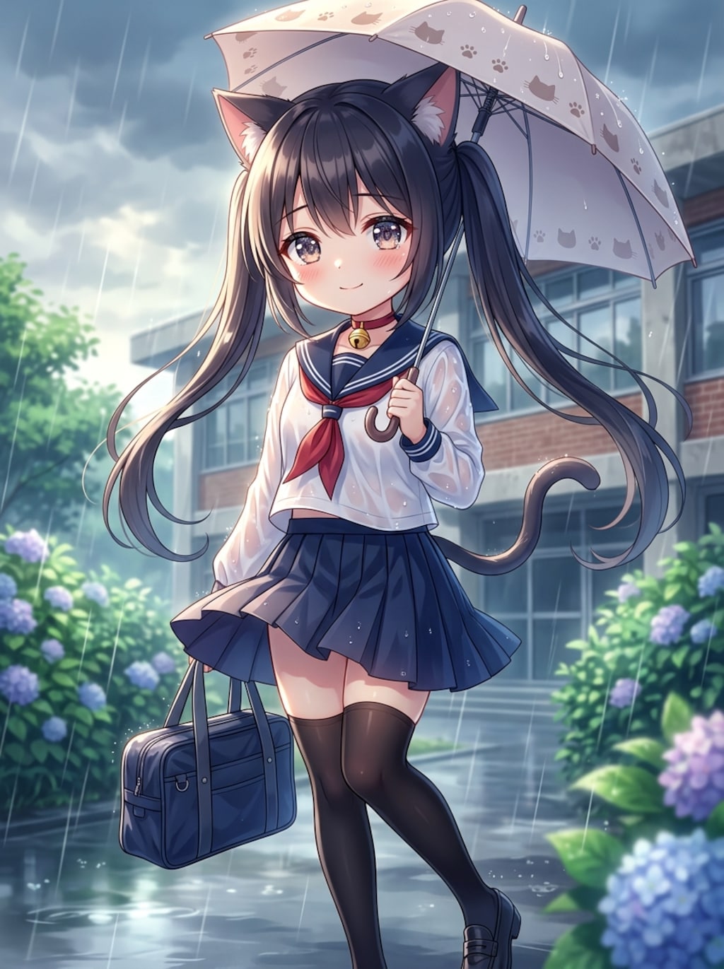 黒ツイにゃん