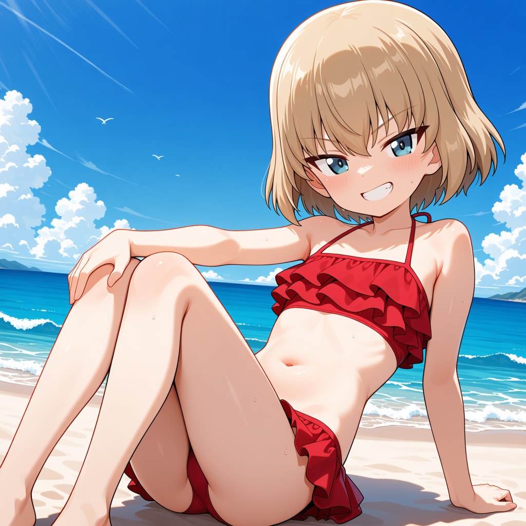 プラウダ高校　купальник