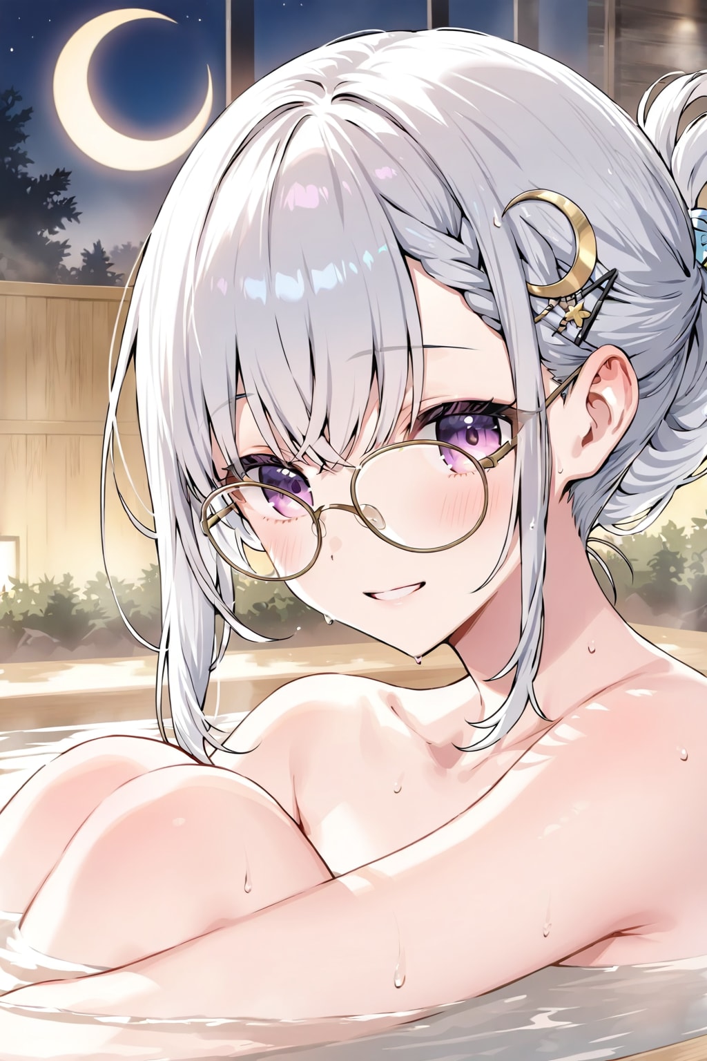 ルナリス入浴中