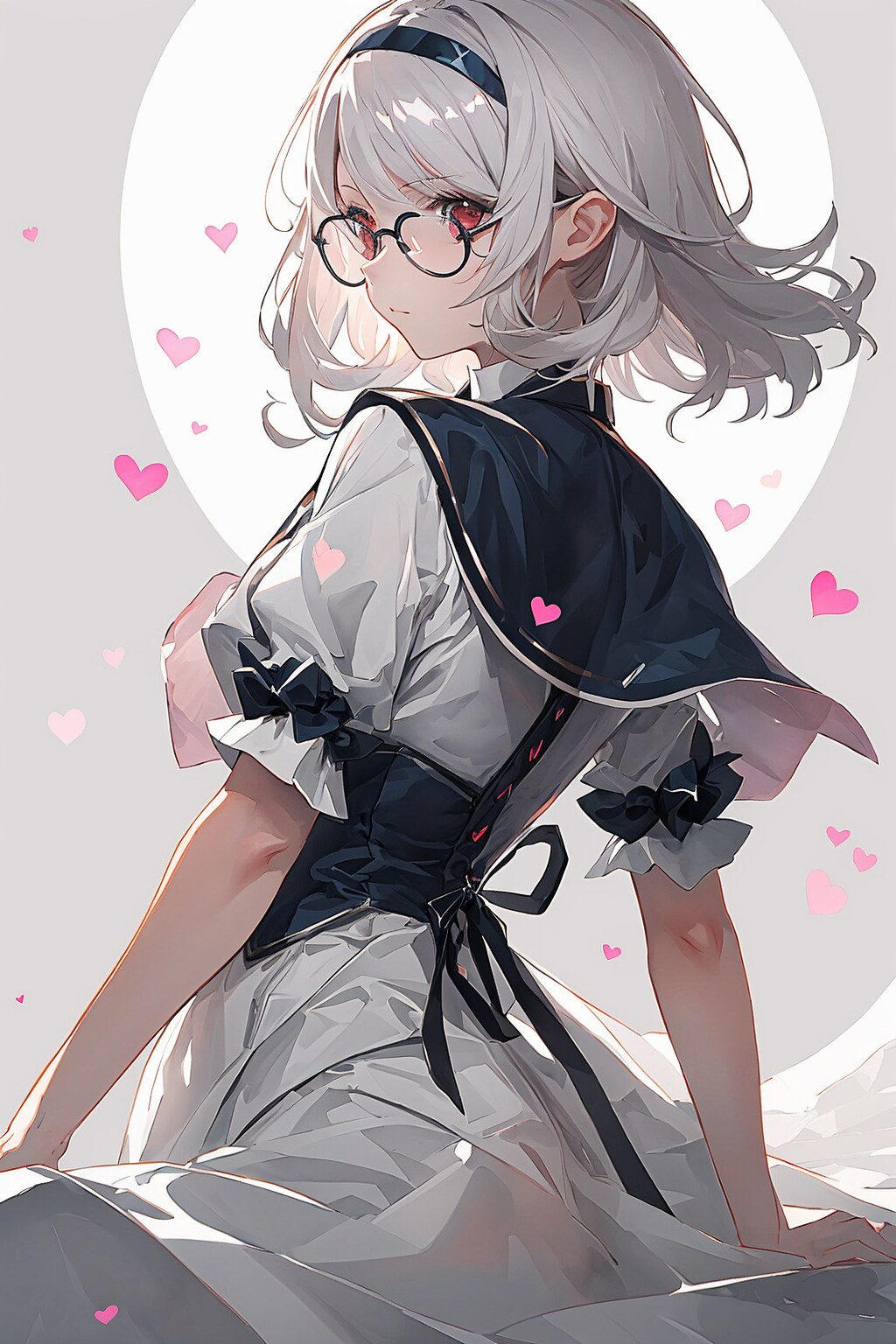 メガネ女学生姉さん