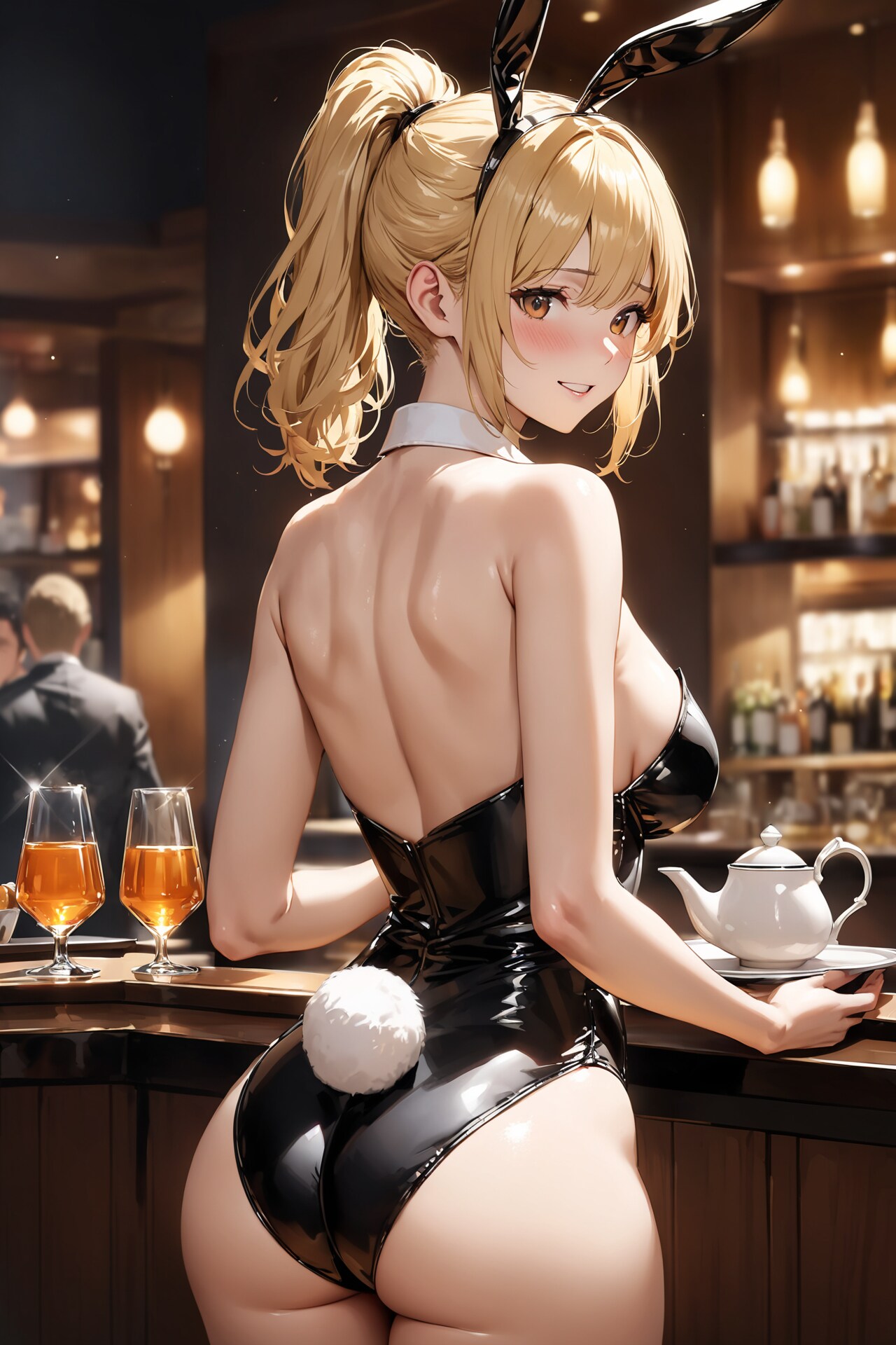 ポニテのバニーさん
