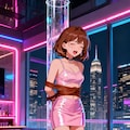 無力化されたナイフ使い女子アヤ 7枚目