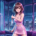 無力化されたナイフ使い女子アヤ 2枚目