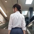 階段女子① 9枚目