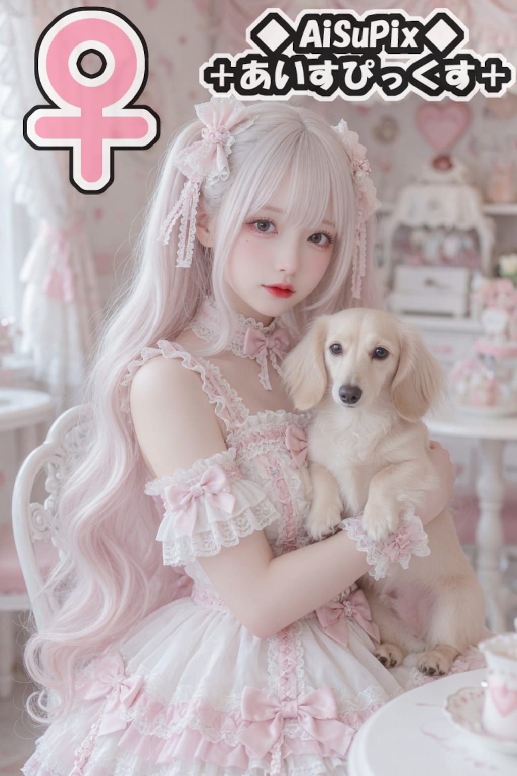 💙AiSuPix／ダックスとロリィタちゃん💙