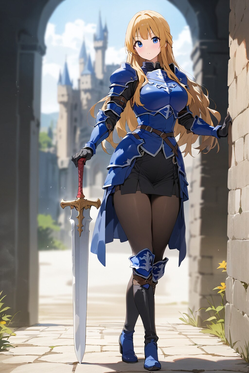 女騎士　7 | の人気AIイラスト・グラビア