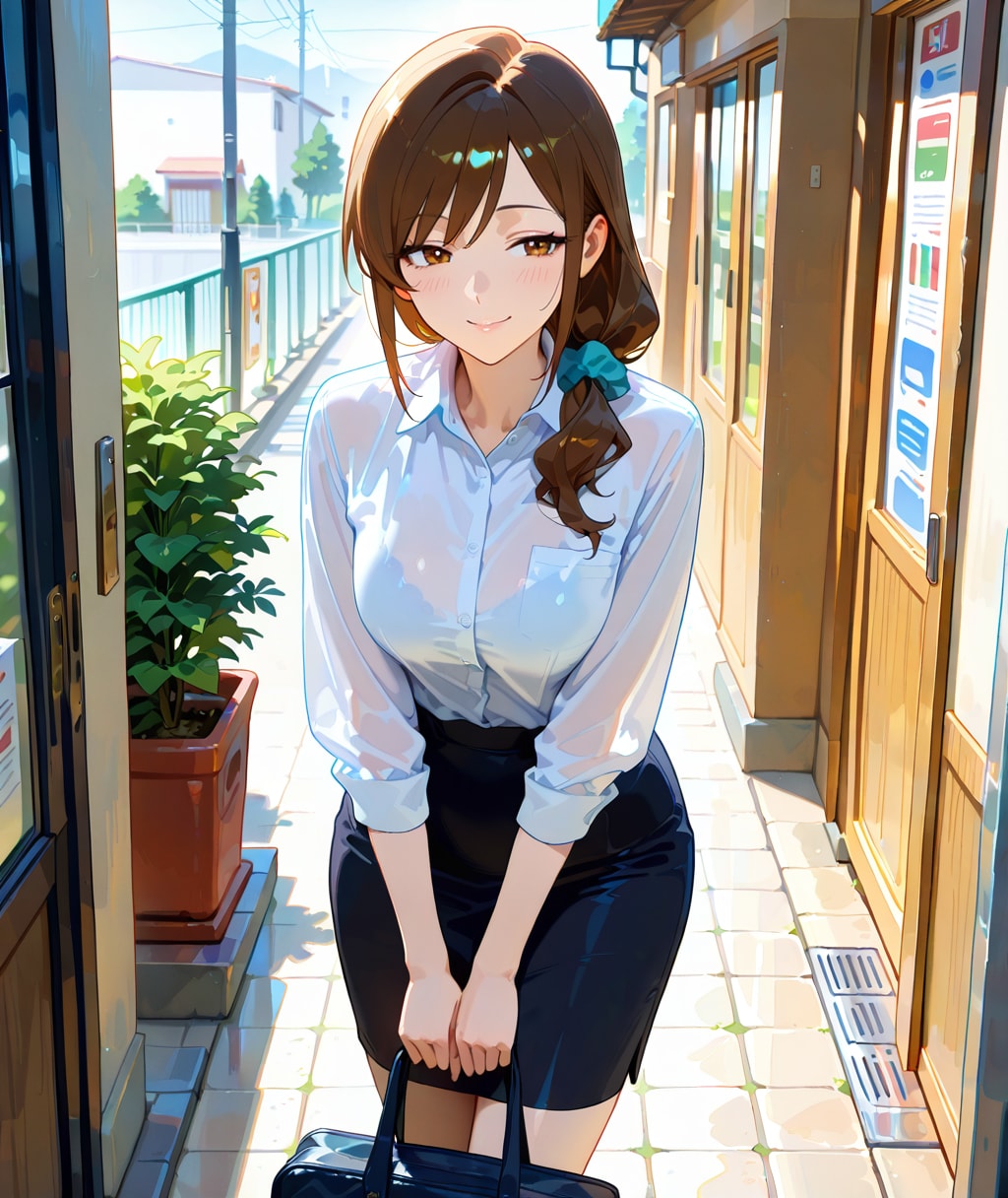 陽子｜朝の通勤路