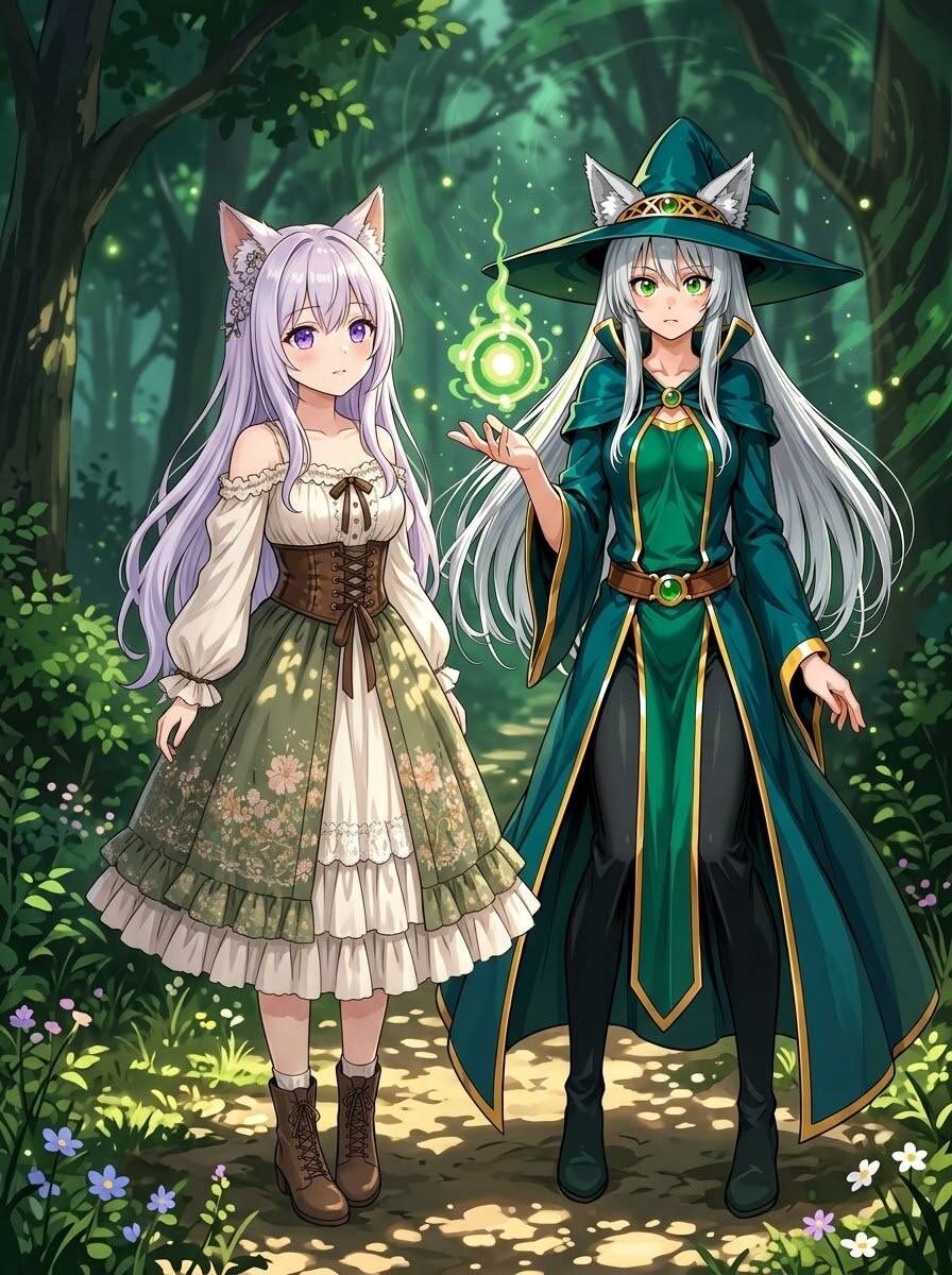 リラちゃんとステラちゃん | の人気AIイラスト・グラビア