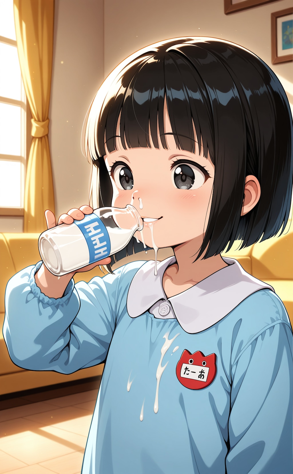 ミルク飲み園児ぇる