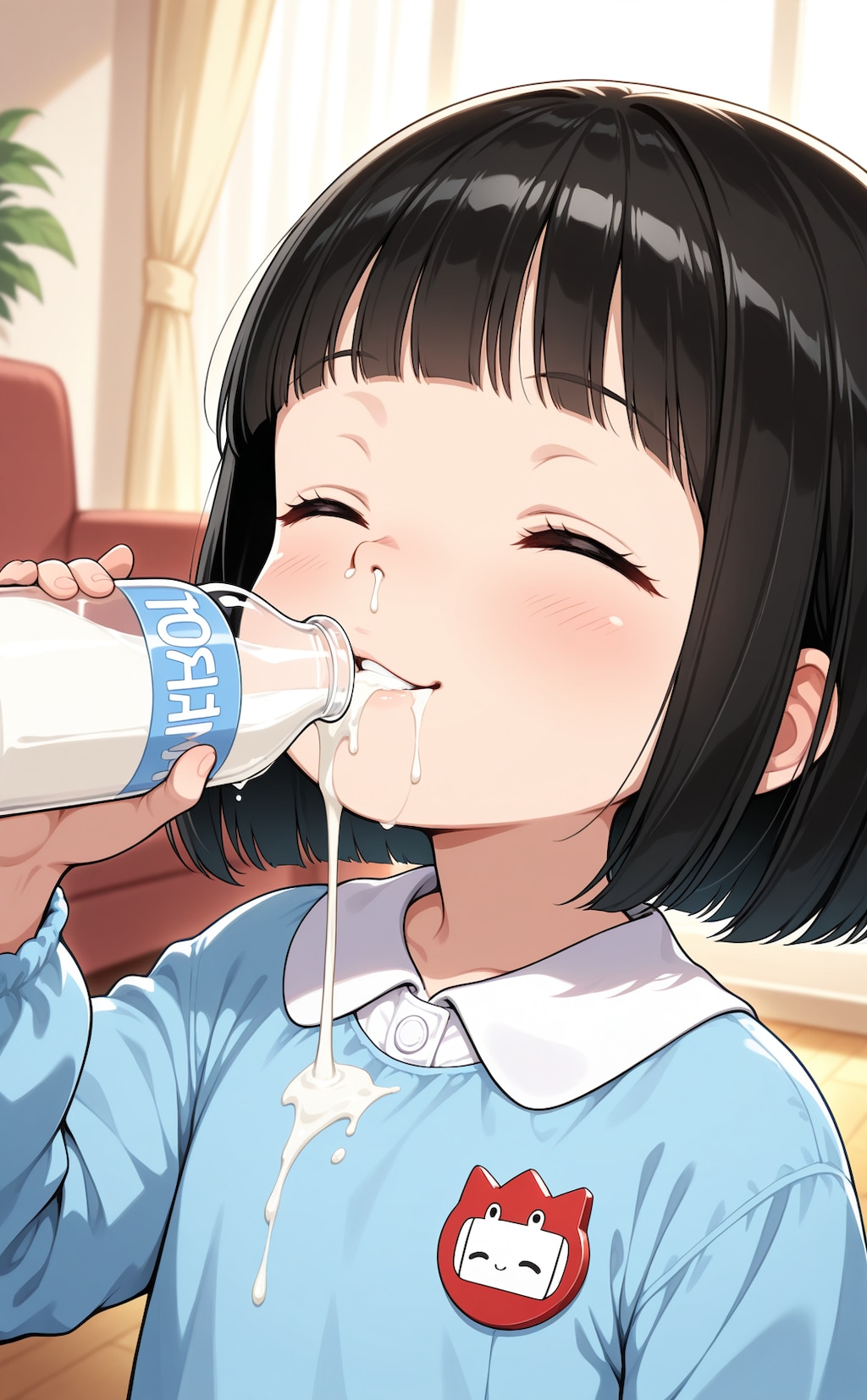 ミルク飲み園児ぇる