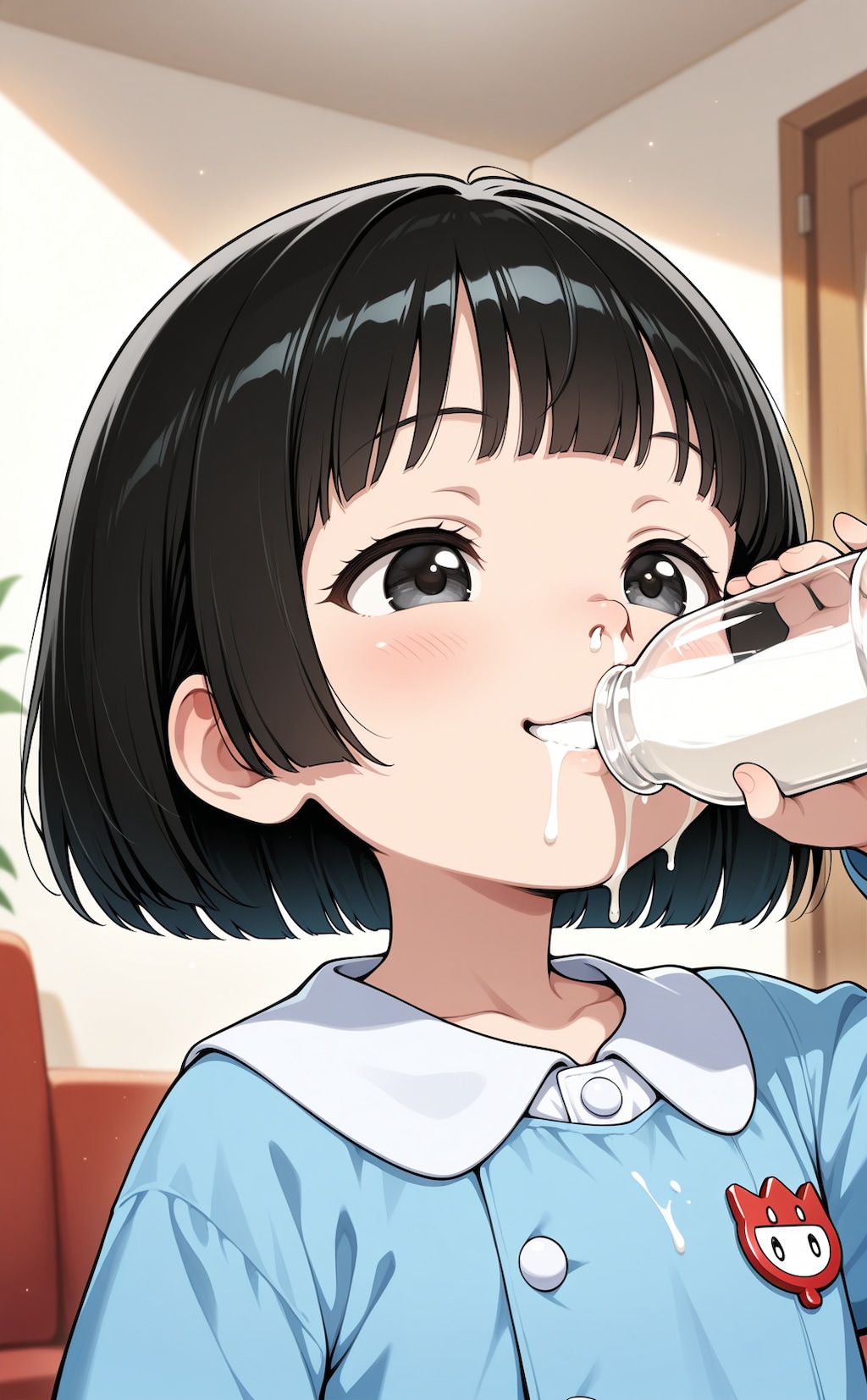 ミルク飲み園児ぇる