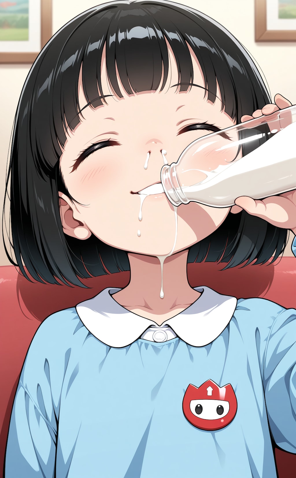 ミルク飲み園児ぇる