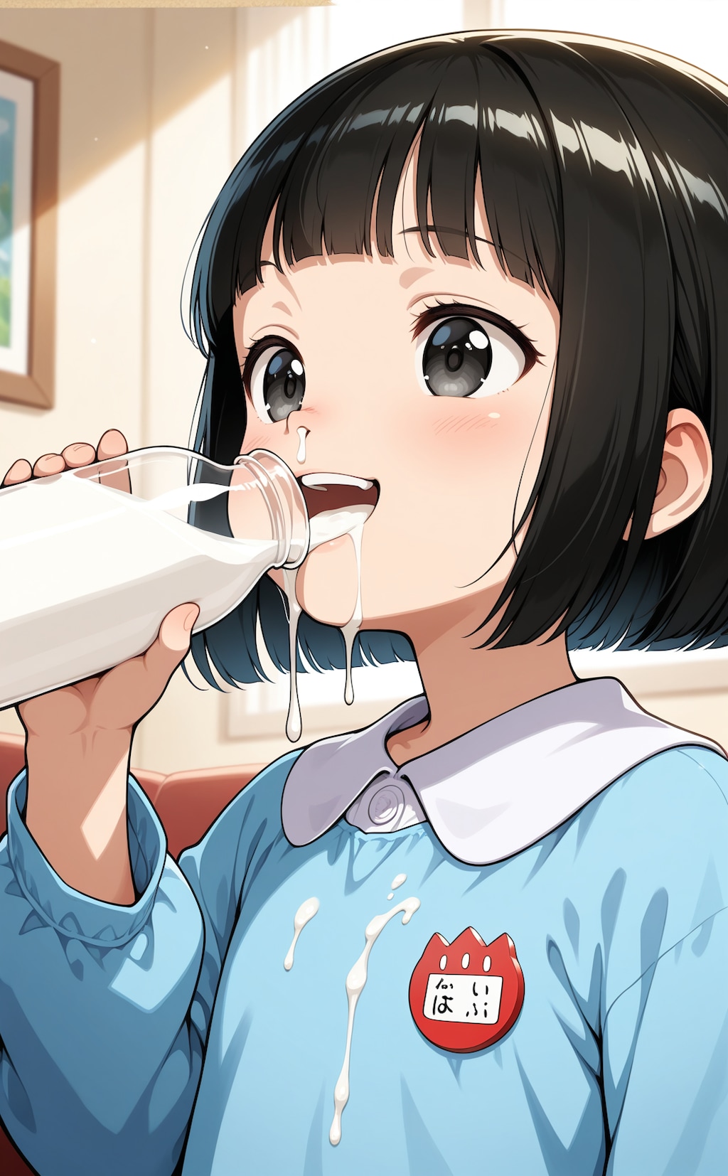 ミルク飲み園児ぇる