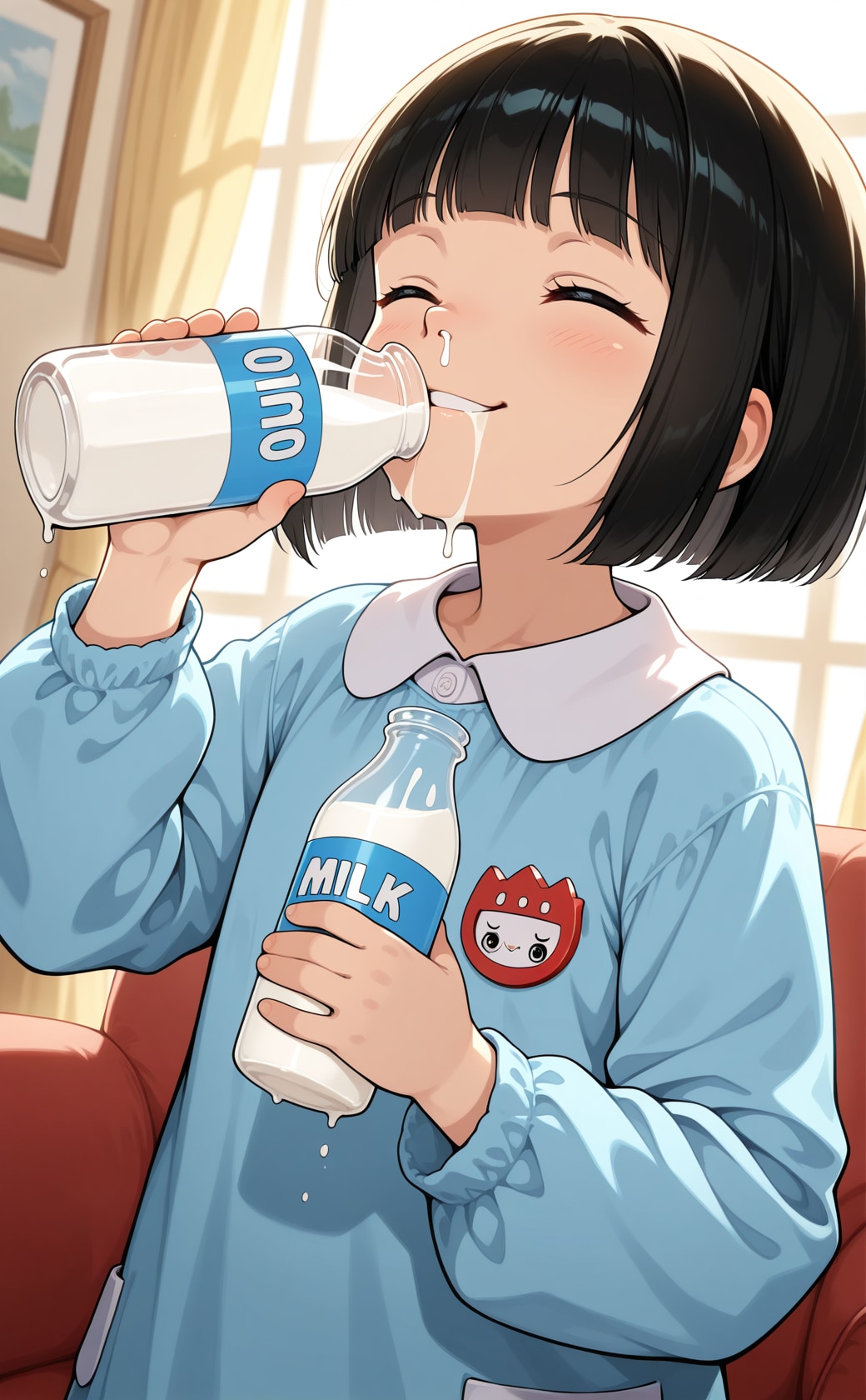 ミルク飲み園児ぇる | の人気AIイラスト・グラビア