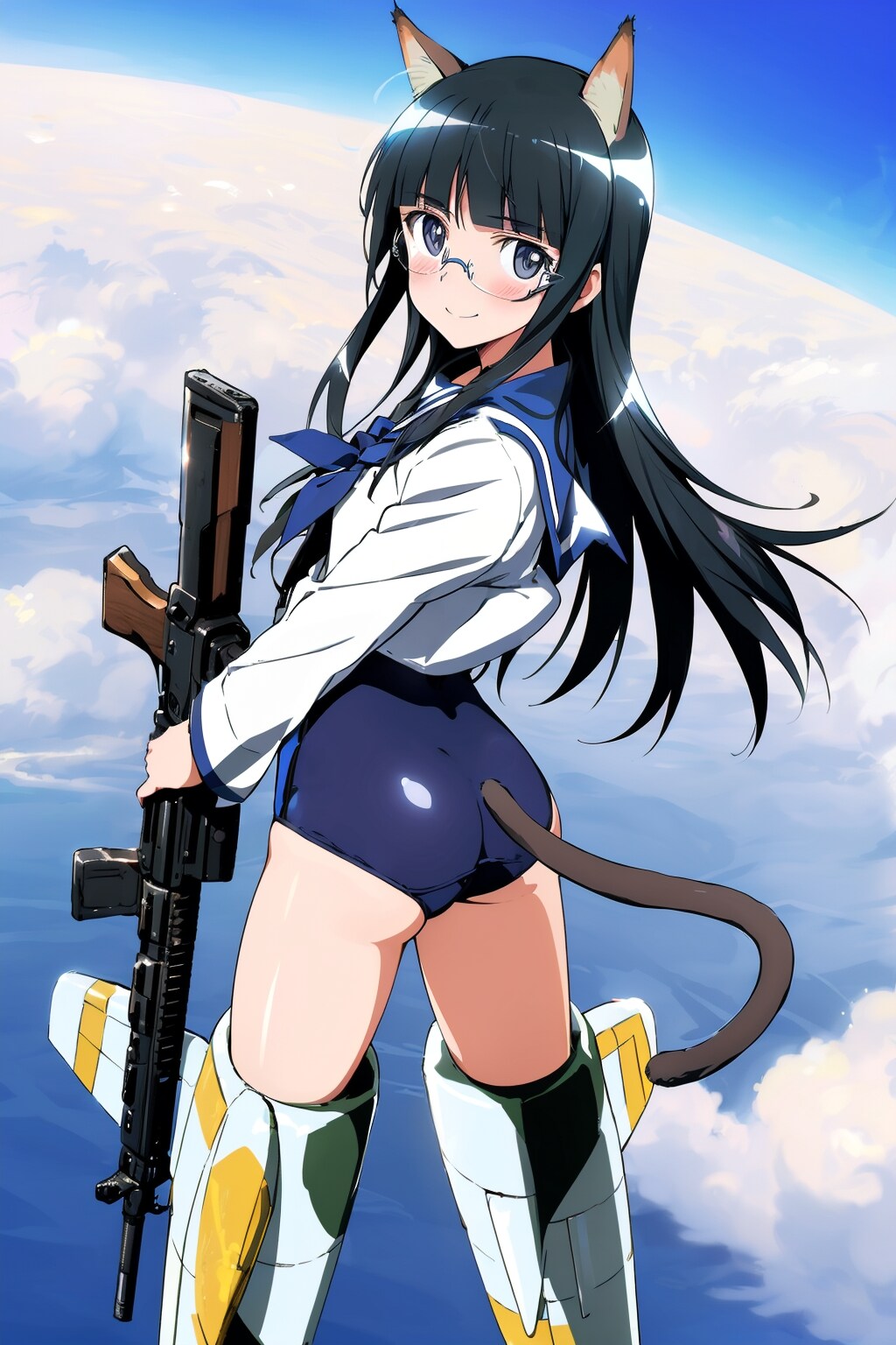 飛行訓練 肆　　　　　　　　　　　　　　　　　　　　　第５１０統合戦闘航空隊⭐ストライカー ウィッチ⭐　🦉 犬浦るか子 🦉 １８５